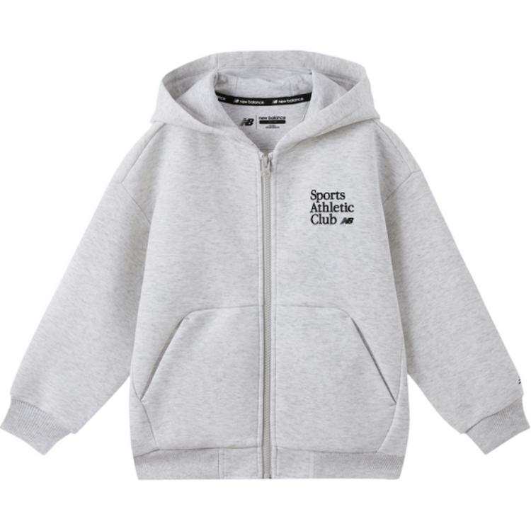 New Balance New Balance Jacket Light Gray Children Aged 3 7 Years Old