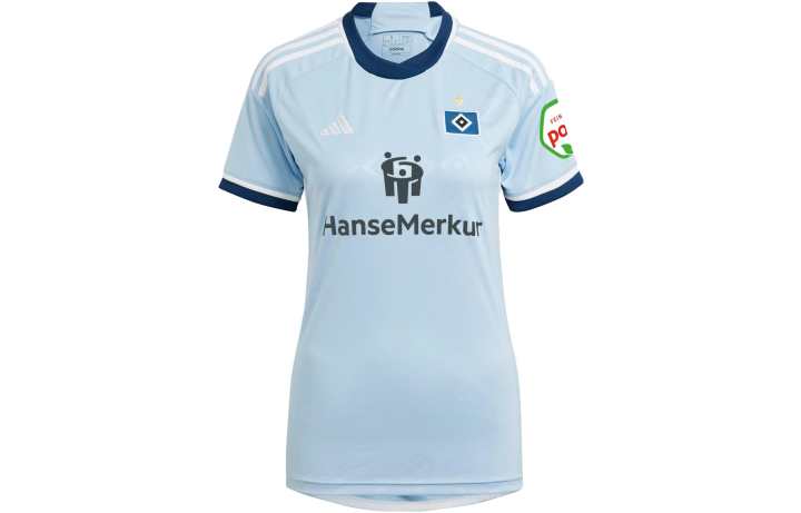 Adidas Adidas Hamburger Team Soccer Jerseys Women's Light Blue Crew Neck Moderate