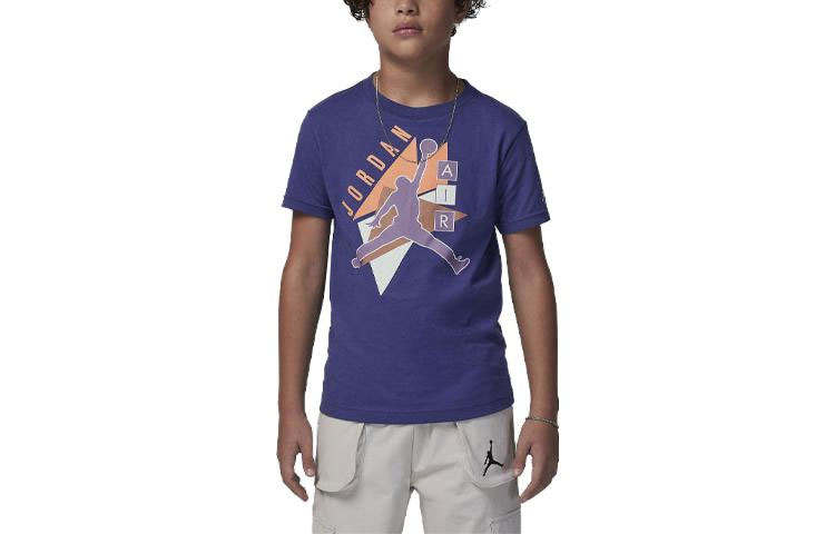 Jordan Jordan Air Retro Tee T Shirt Kids' Purple