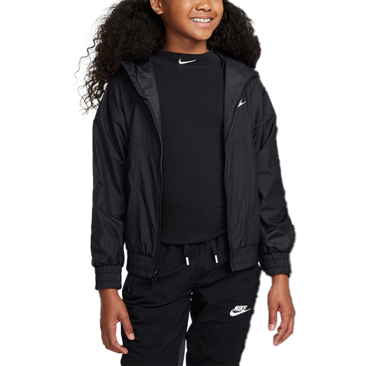 Nike Nike Jackets & Coats Sportswear Black/White Children Aged 3 7 Years Old