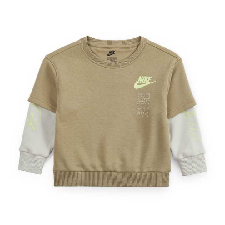 Nike Nike Sweatshirt Sportswear Apricot Tea Brown Infant And Toddler