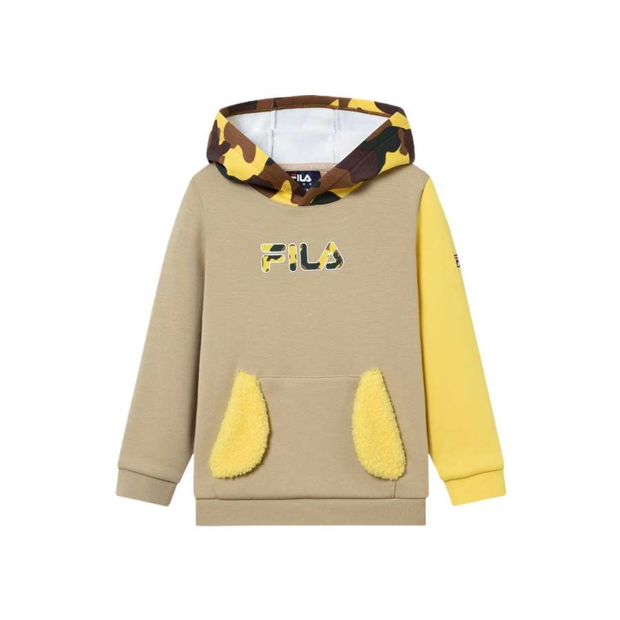 FILA KIDS Sweatshirt Cappuccino Khaki Children Aged 3 7 Years Old