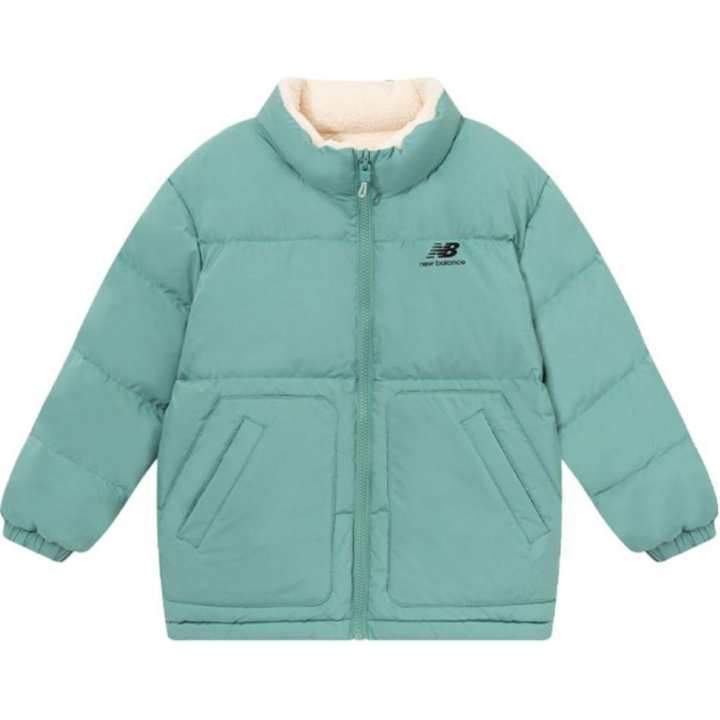 New Balance New Balance Down Jacket Army Green Children Aged 3 7 Years Old