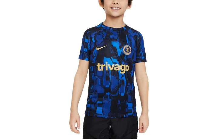 Nike Nike T Shirt Asphalt Blue Kids'