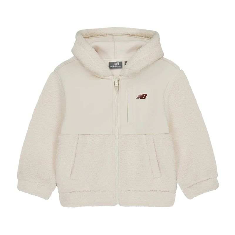 New Balance New Balance Jackets & Coats NB Ecru Children Aged 3 7 Years Old