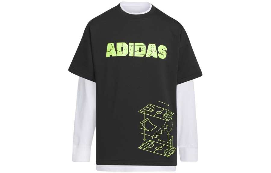 Adidas Adidas Kids T Shirts Crew Neck Moderate
