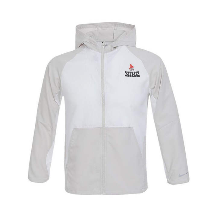 Nike Nike Jacket SS25 White/Gray Kids'