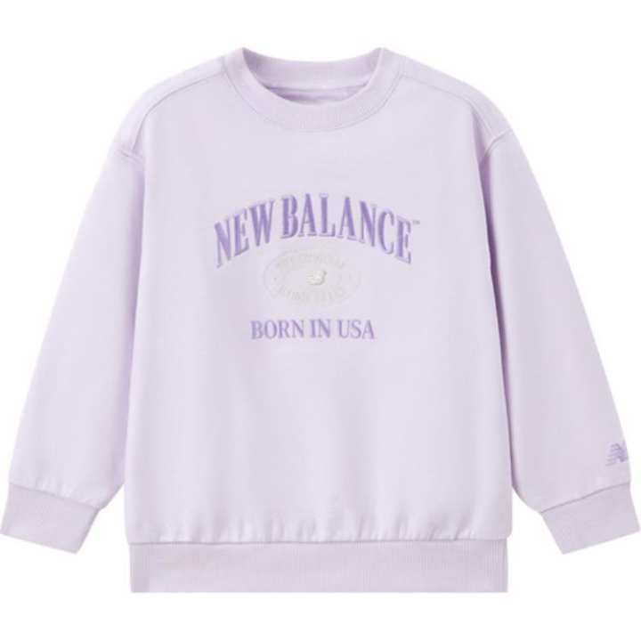 New Balance New Balance Sweatshirt Violet Children Aged 3 7 Years Old