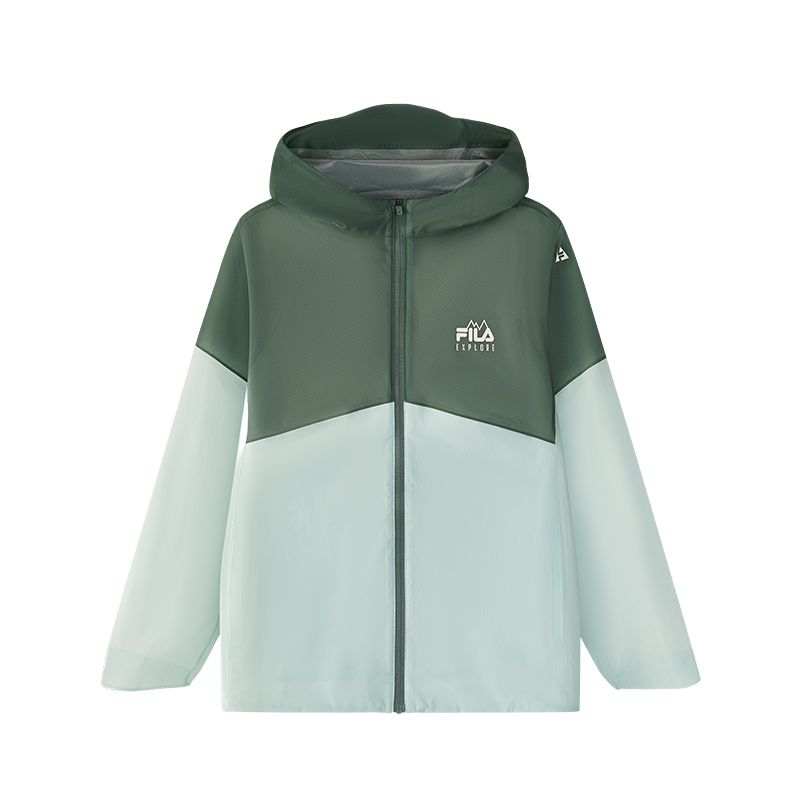FILA KIDS Jacket SS25 Duck Egg Cyan Teenagers