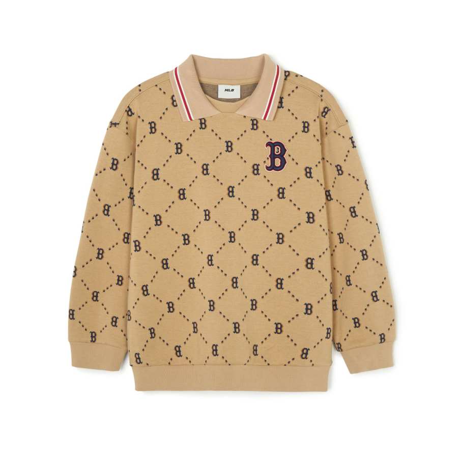 MLB MLB Sweatshirt Beige Yellow Kids'