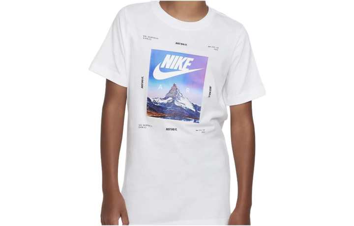Nike Nike Print Crew Neck Short Sleeved T Shirt Kids'