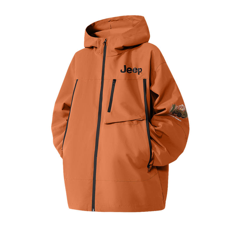 Jeep Grade School Jackets Hooded Moderate