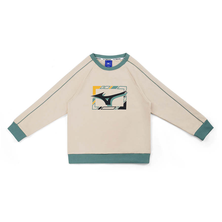 Mizuno Mizuno Kids Sweatshirts Crew Neck Moderate