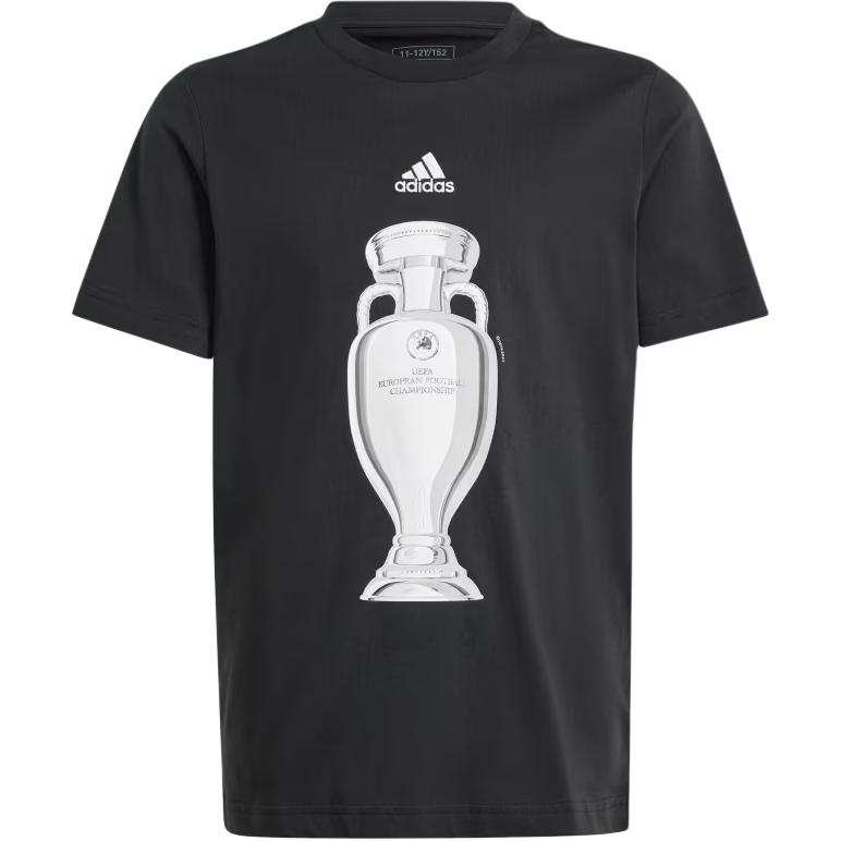 Adidas Adidas T Shirt OFFICIAL EMBLEM TROPHY T SHIRT KIDS Black Teenagers