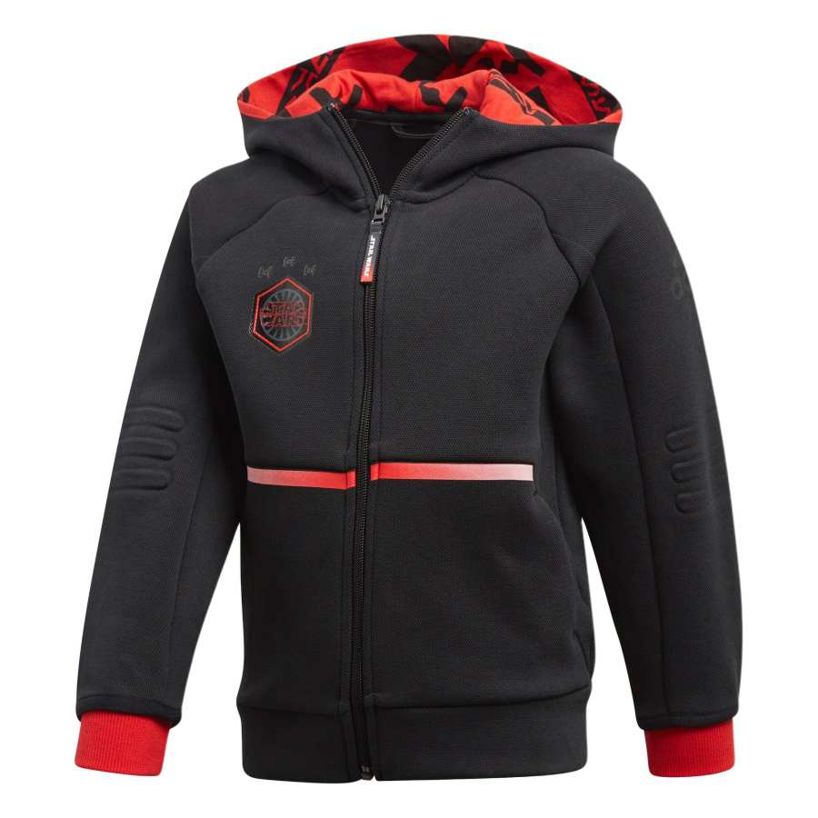 Adidas Adidas x XINGQIUDAZHAN,LIANMINGKUAN Jacket Black/Bright Red Kids'