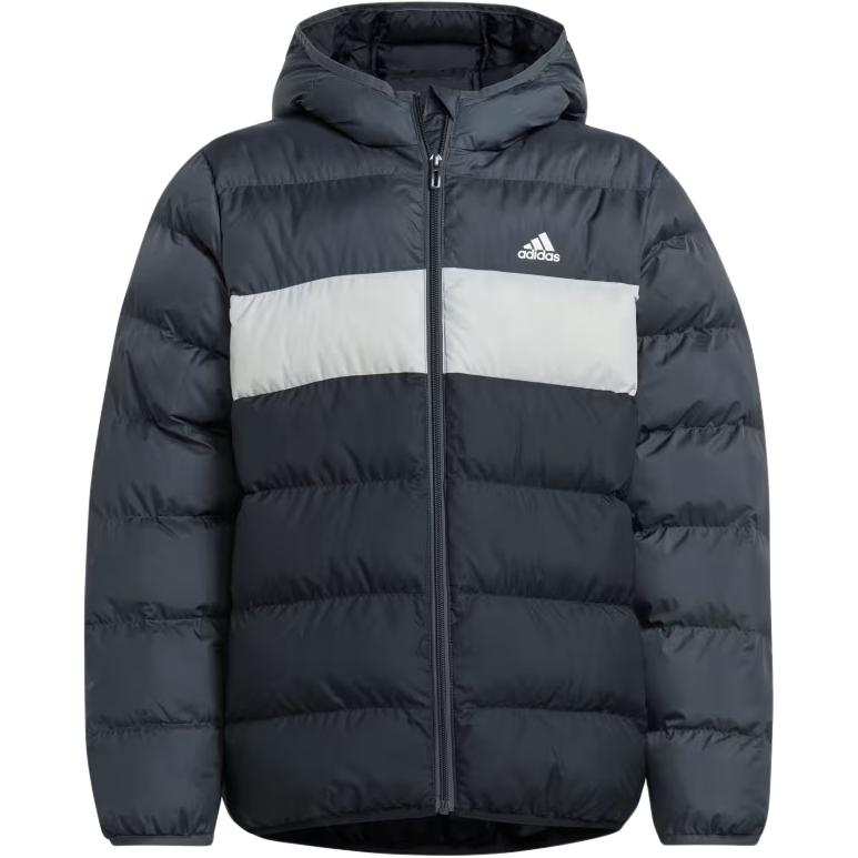 Adidas Adidas Kids' Top SYNTHETIC DOWN JACKET Gray/Black Children Aged 3 7 Years Old