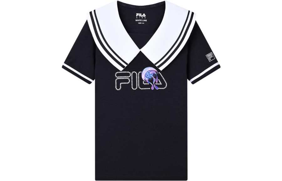 FILA KIDS T Shirts Lapel Moderate