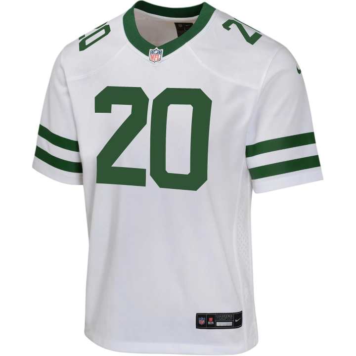 Nike Nike T Shirt NFL Game Jersey Bris Hall, New York Jets White Kids'