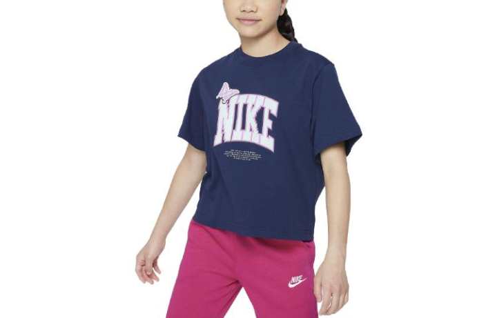 Nike Nike Kids T Shirts Crew Neck Moderate