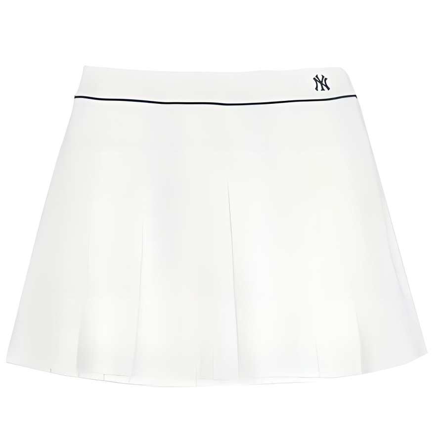 MLB New York Yankees SS25 Casual Short Skirts Women's White