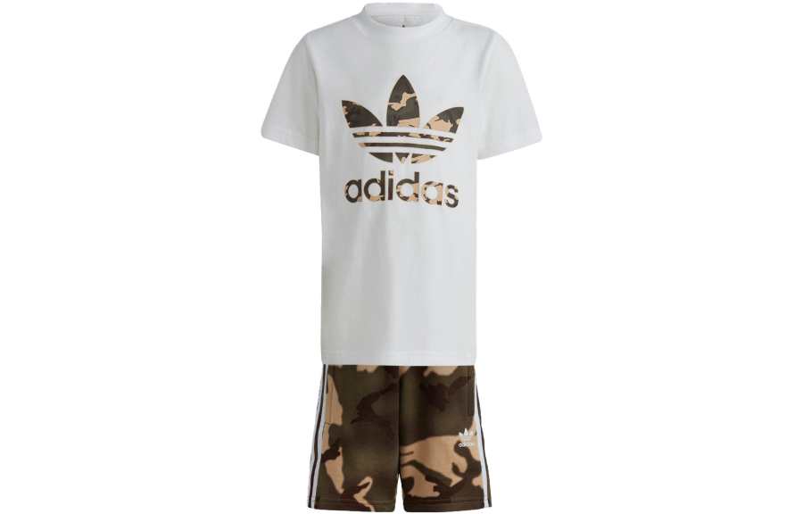 Adidas Originals Kids Casual Sportswear Crew Neck Moderate
