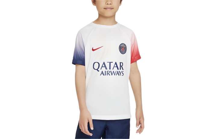 Nike Nike T Shirt Paris Saint Germain Academy Pro Away White Kids'