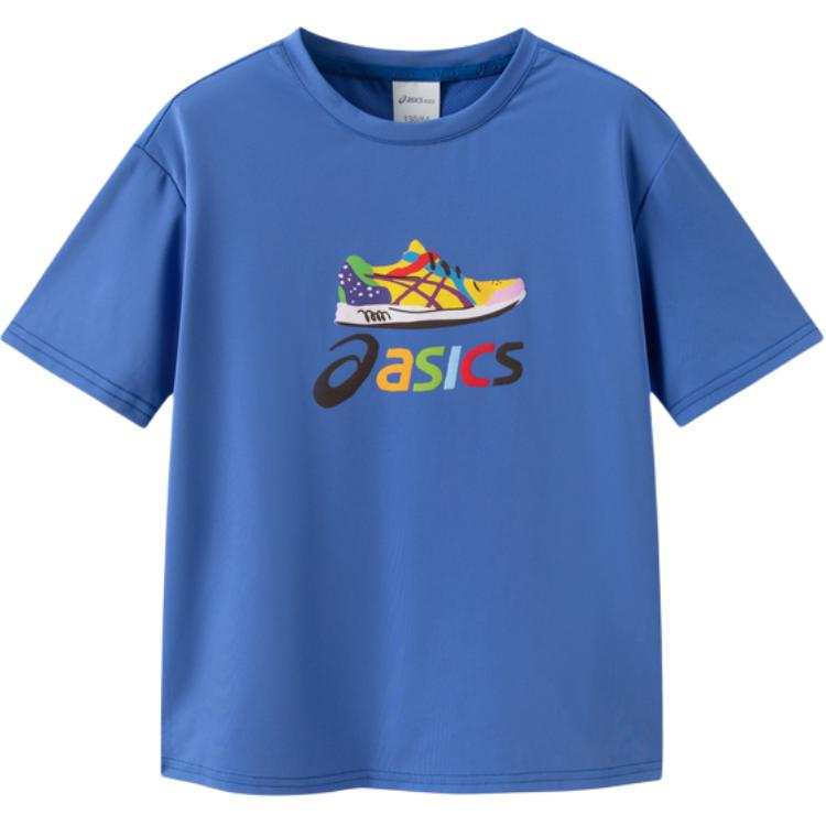 ASICS ASICS Unisex T Shirts Crew Neck Thin