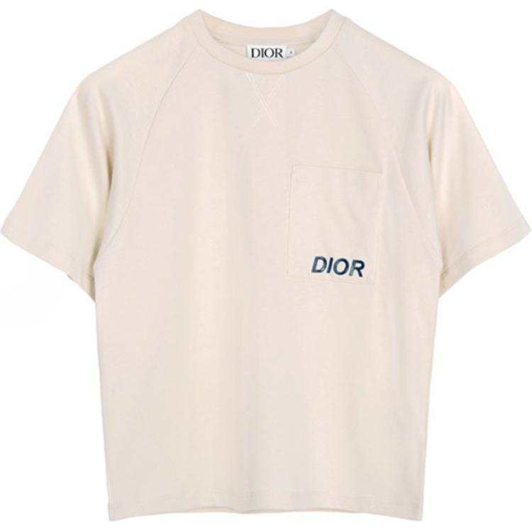 DIOR DIOR Kids T Shirts Crew Neck Moderate