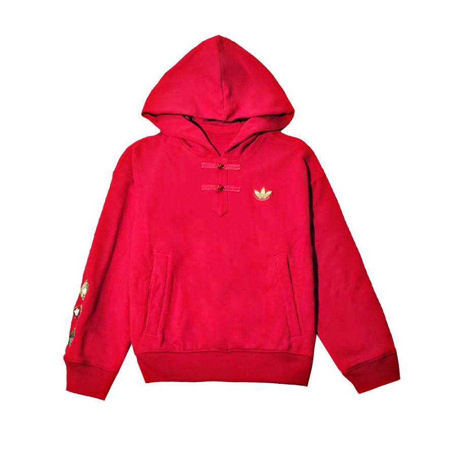 Adidas Originals Sweatshirt Red Teenagers