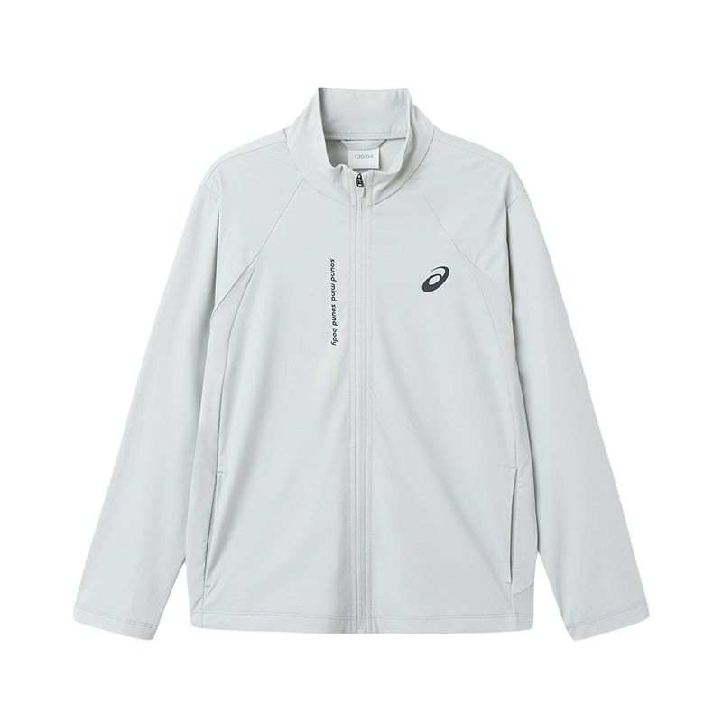 ASICS Asics Jacket Sports Performance Light Gray
