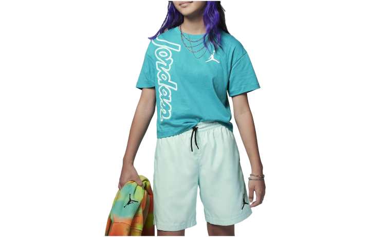 Jordan Jordan Kids T Shirts Crew Neck Moderate