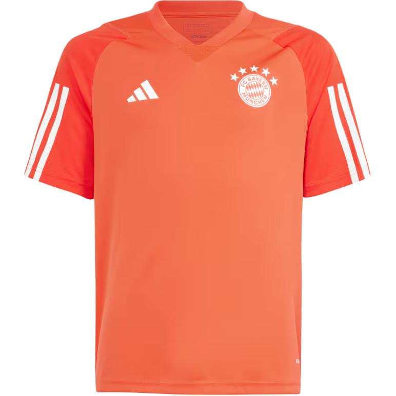 Adidas Adidas T Shirt FC BAYERN TRAINING JERSEY KIDS Bright Red Teenagers