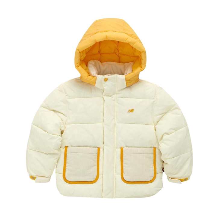 New Balance New Balance Padded Jacket Ivory Children Aged 3 7 Years Old