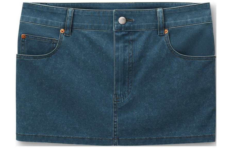 Alexander Wang Alexander Wang Denim Mini Skirt