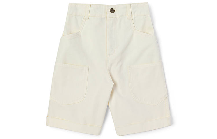 Dickies Cargo Shorts Women's White Egret White Moderate