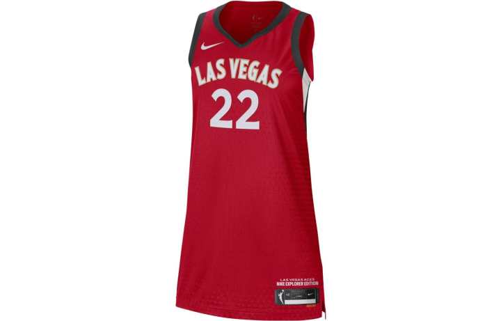 Nike Nike Basketball Jerseys Women's Red V Neck Moderate