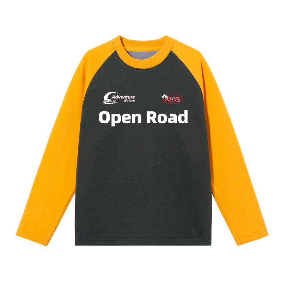 Jeep Grade School Sweatshirts Crew Neck Moderate