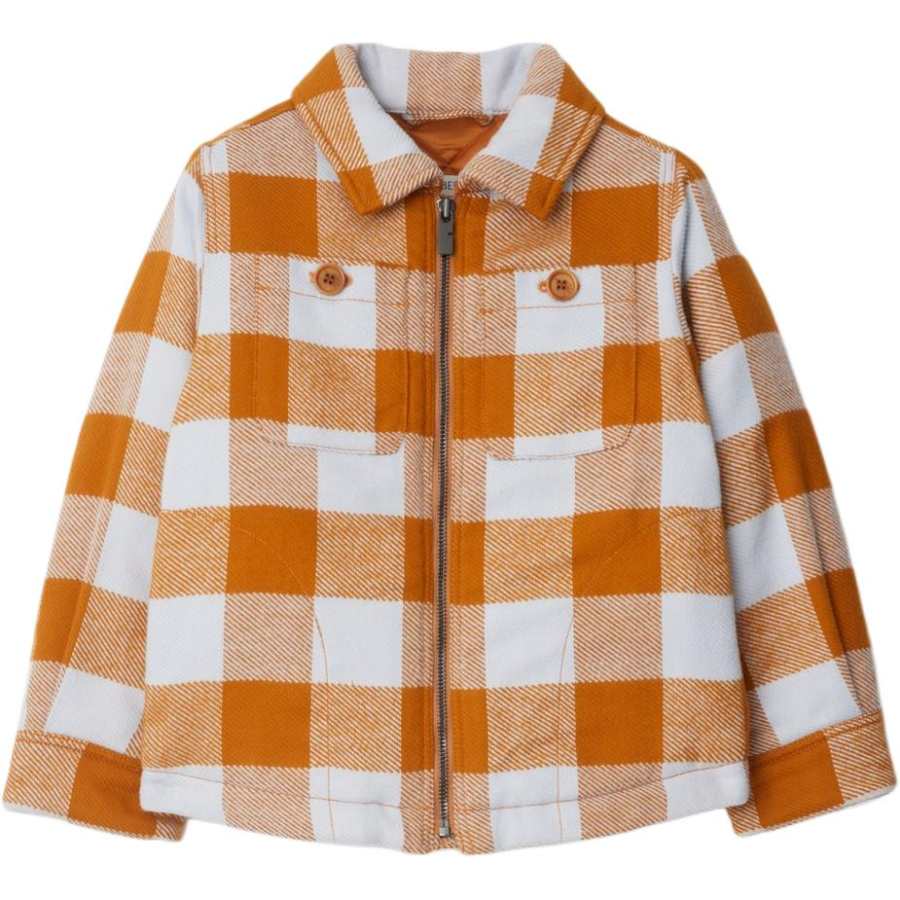 Burberry Jackets & Coats FW24 Yellow White Kids'