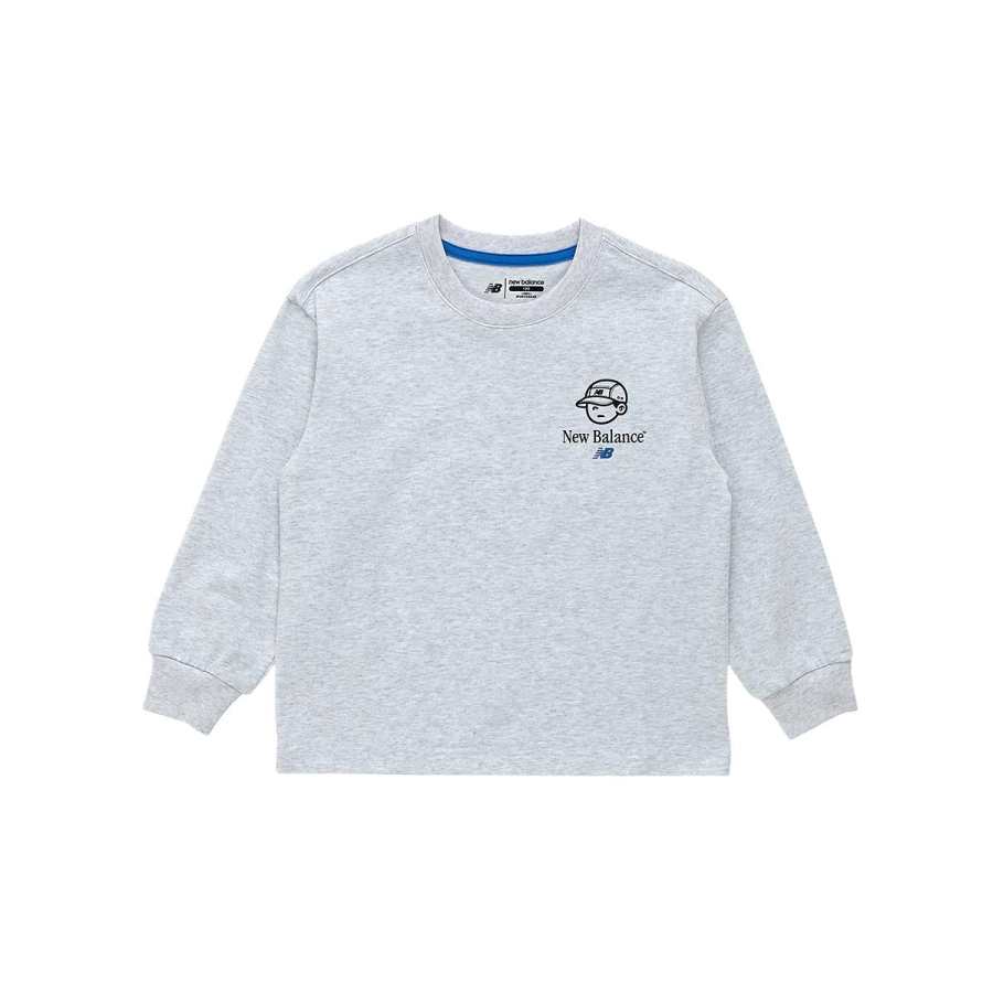 New Balance New Balance Sweatshirt Light Gray Children Aged 3 7 Years Old