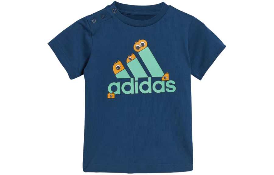 Adidas Adidas Kids T Shirts Crew Neck Moderate