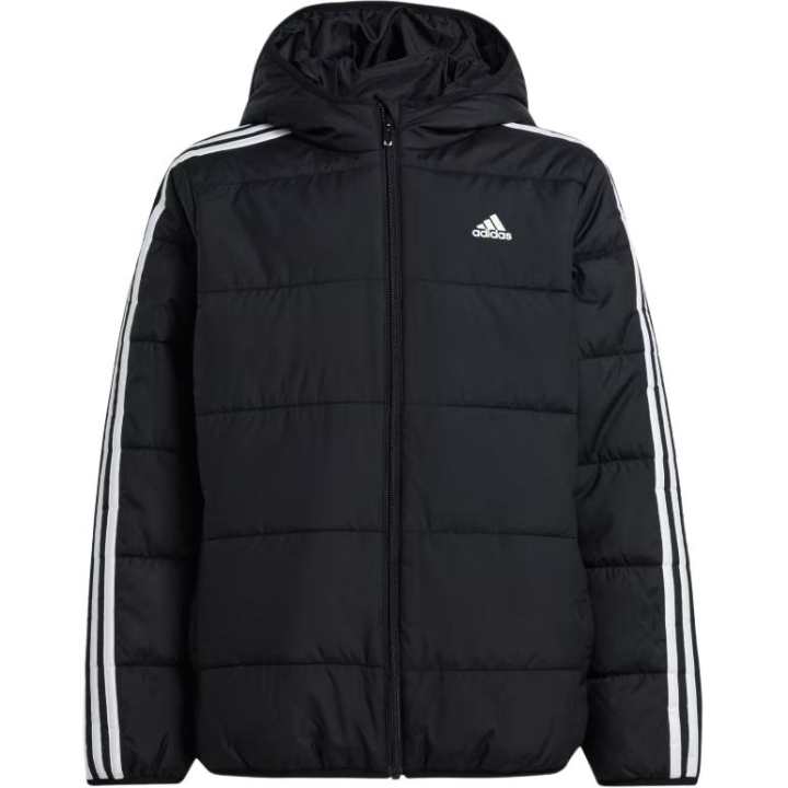Adidas Adidas Essentials 3 Stripes Padded Jacket Jackets & Coats Black Teenagers