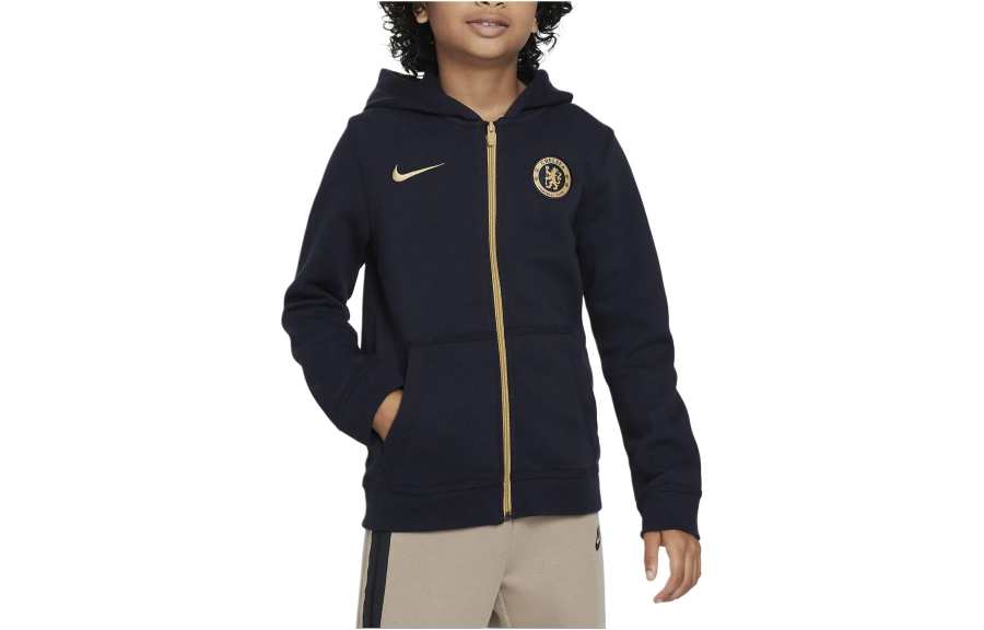Nike Nike Chelsea FC Club Fleece Jackets & Coats Kids' Field Blue