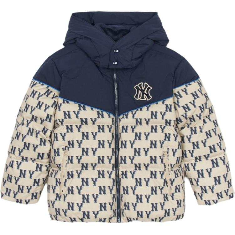 MLB KIDS Down Jacket Dark Blue Children Aged 3 7 Years Old