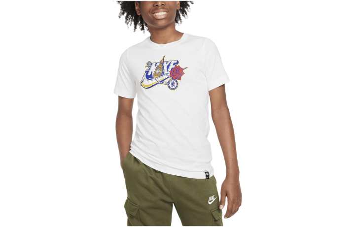 Nike Nike T Shirt Chelsea F.C White Kids'