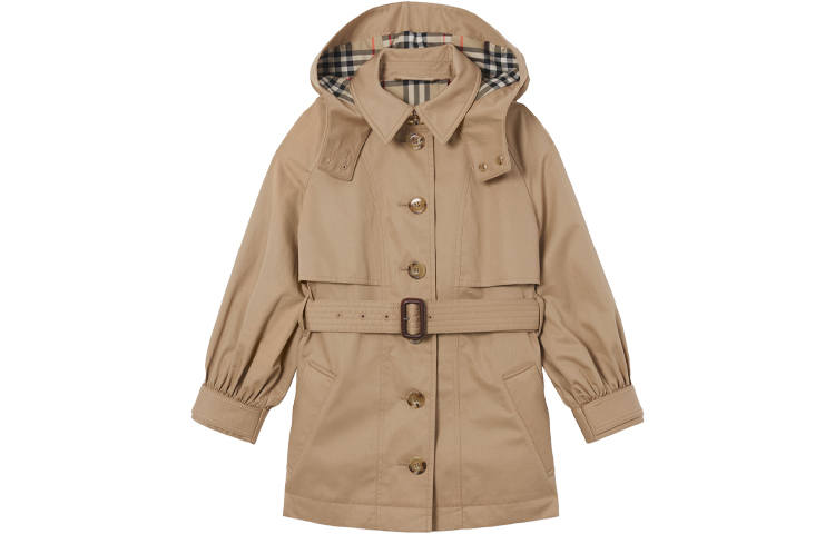 Burberry Trench Coat Beige Kids'
