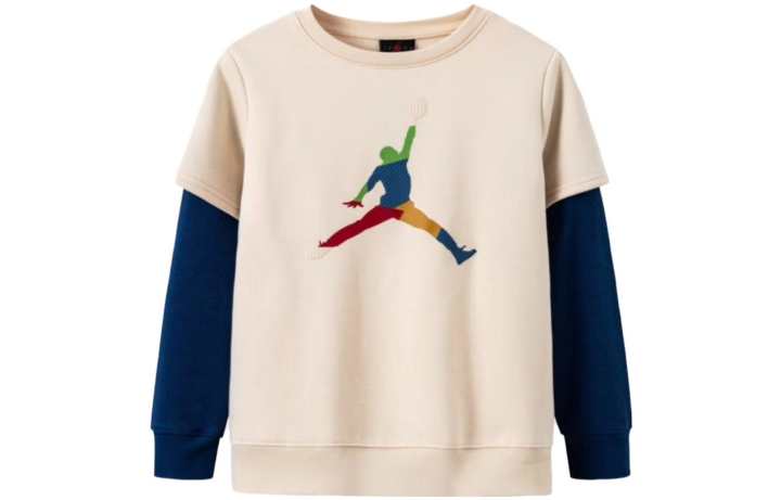 Jordan Jordan Sweatshirt Pearl White Kids'