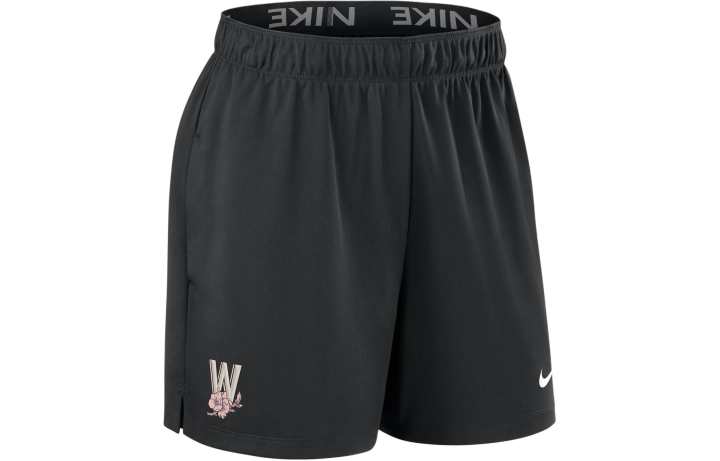 Nike Nike Washington Nationals Authentic Collection City Connect Sports Shorts Women's Black