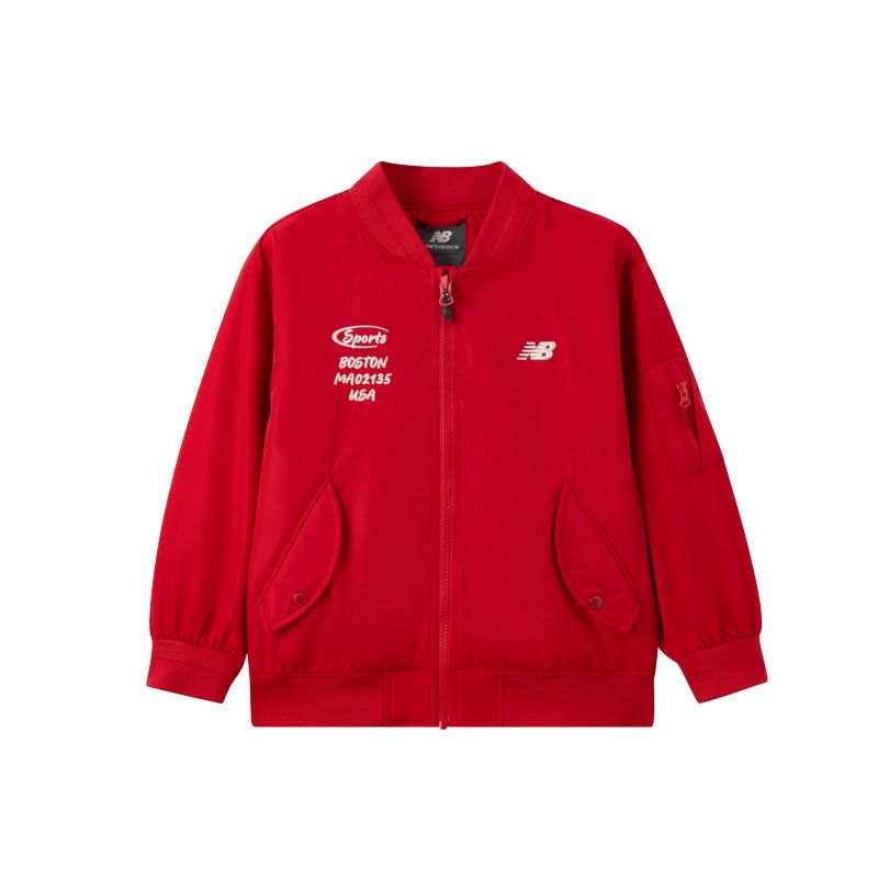 New Balance New Balance Jacket Sports Club Red Children Aged 3 7 Years Old