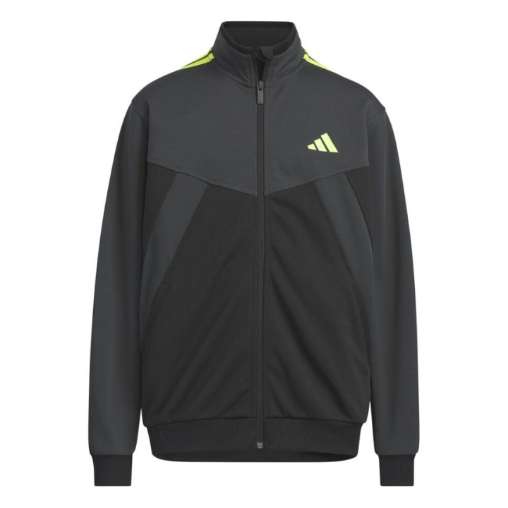 Adidas Adidas Jacket AEROREADY SS25 K MH CB Black/Lemon Children Aged 3 7 Years Old