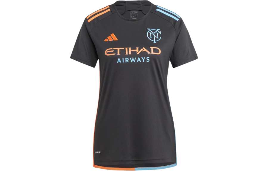 Adidas Adidas New York City Fc 24/25 Away Jersey Soccer Jersey Fan Edition, New York City, Away Women's Black